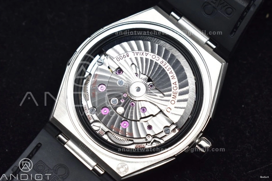 Constellation Edition Best Dial Gray A8900 Strap Clone SBF Super Black Gummy SS 1:1 on 0103